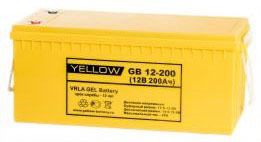 Аккумулятор YELLOW GB 12-200 для ИБП  