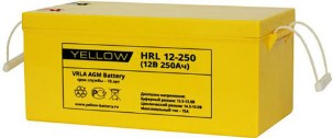 Аккумулятор YELLOW HRL 12-250 для ИБП