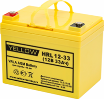 Аккумулятор YELLOW HR 12-33 для ИБП