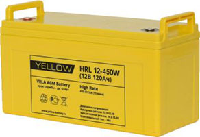 Аккумулятор YELLOW HRL 12-450W для ИБП